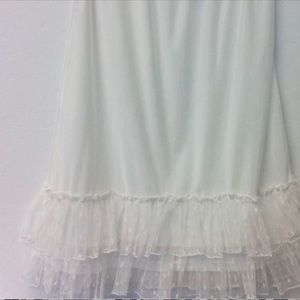 Lace Ruffles Slip Extenders